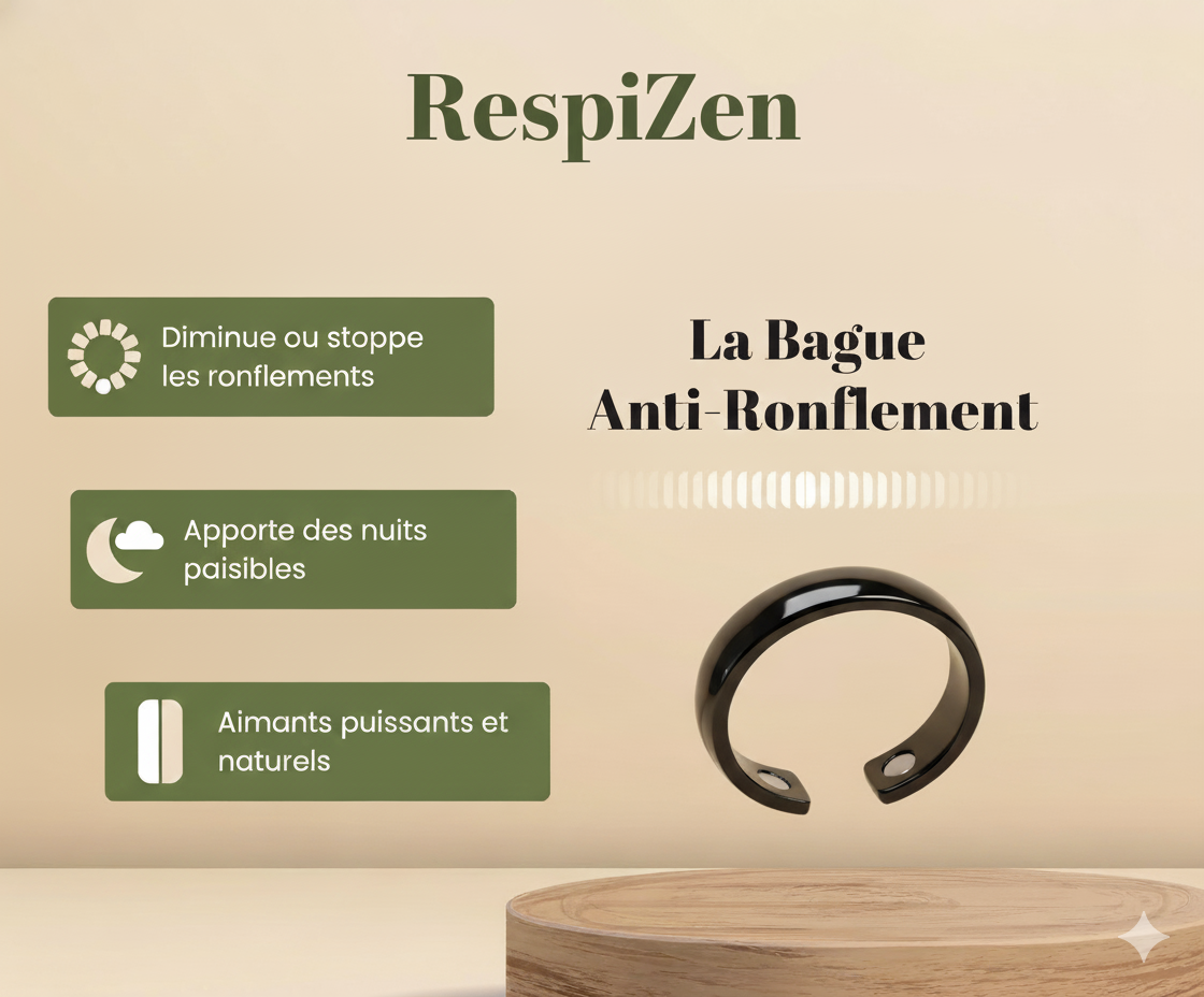 RespiZen™ - La Bague Anti-Ronflement